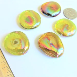 Glass Magnets - Natural Glass Magnets - Decorative Magnets - Durable/Strong Magnets - Unique Glass Magnets - Fridge/Board Glass Magnets
