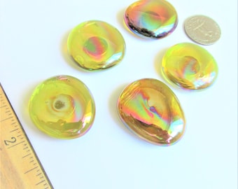 Glass Magnets - Natural Glass Magnets - Decorative Magnets - Durable/Strong Magnets - Unique Glass Magnets - Fridge/Board Glass Magnets