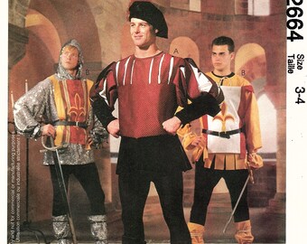 Medieval Tabard Pattern Etsy