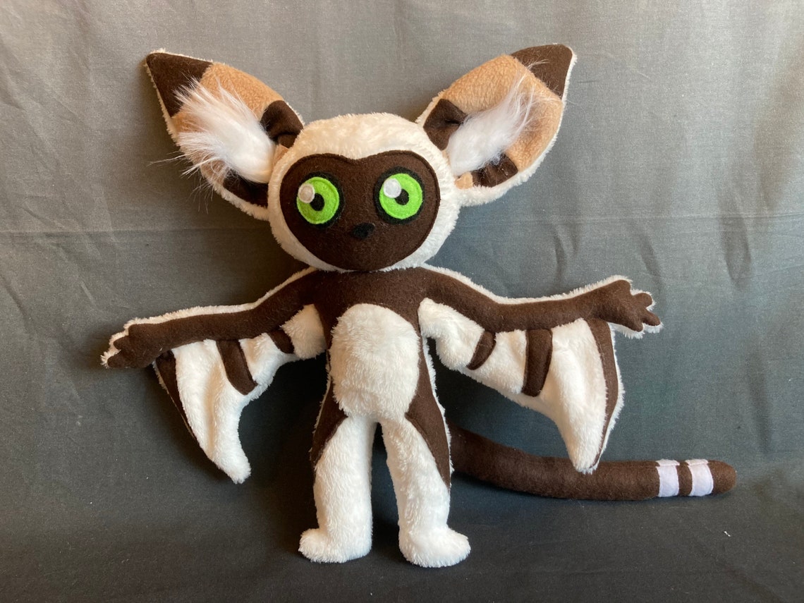 Momo Plush From Avatar the Last Airbender Stuffed Animal - Etsy