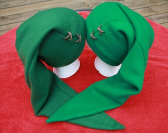 Legend of Zelda Link Hat in Various Colors Green Link Hood Birthday Party Hat Cosplay Costume Elf Hat Zelda Theme