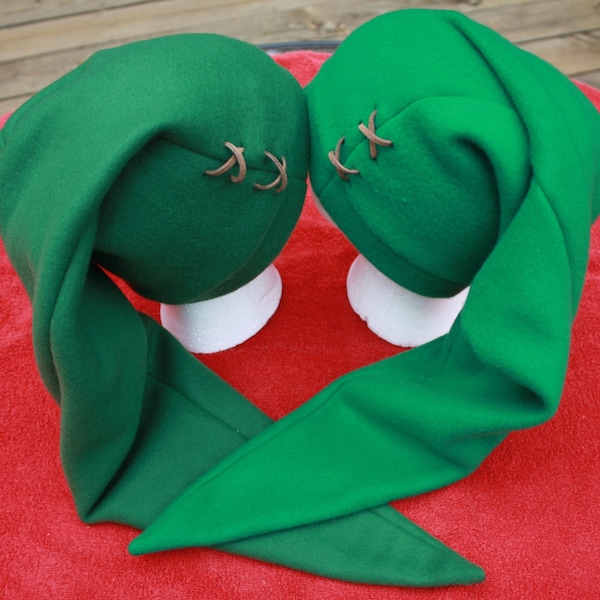 Legend of Zelda Link Hat in Various Colors Green Link Hood Birthday Party Hat Cosplay Costume Elf Hat Zelda Theme