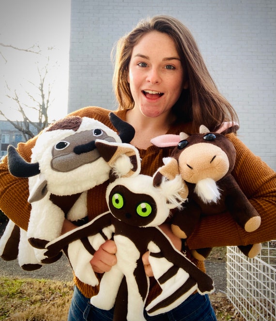pix Avatar The Last Airbender - Appa Plush Mini Backpack appa plush avatar the last airbender inspired plushie stuffed animal