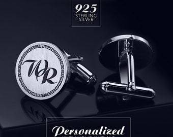 MONOGRAM CUFFLINKS