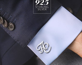 MONOGRAM CUFFLINKS