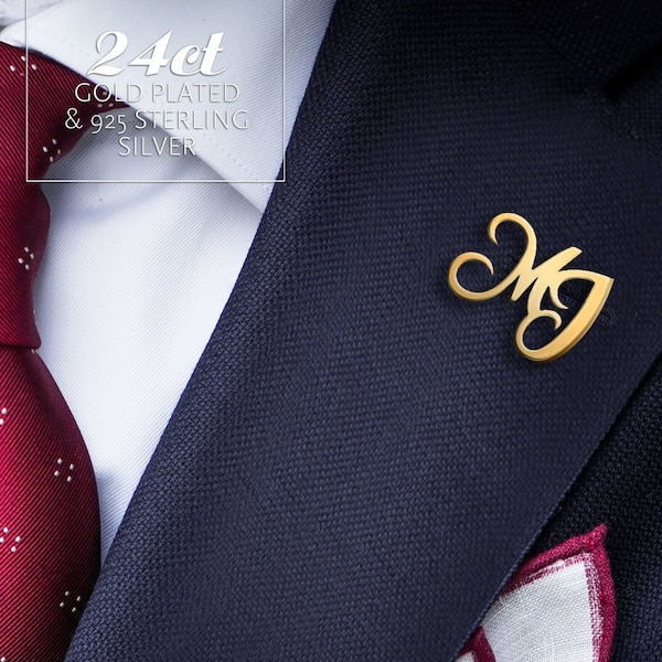 Groom Lapel Pins Etsy