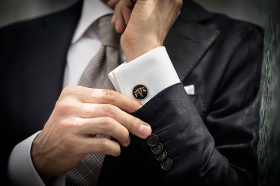 Polsini Gemelli Camicia Particolari Eleganti Gemelli Da Uomo - Main Image