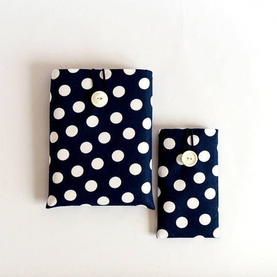 Étui Kobo Clara 2E, étui Kobo Sage, étui Kobo Libra 2, manchon Kobo Libra  H2O, étui Kobo Nia HD-REMBOURRAGE absorbant de choc SUPERIOR Polka Dots -   France