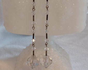 Vintage Italian Waterford Crystal earrings