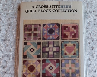 1989 A Cross-Stitcher's Quilt Block Collection / patterns and instructions card pack