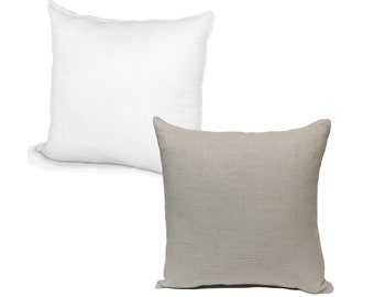 Pillow Inserts + Linen Look Sublimation Covers (Sublimation Bundle)