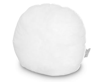 Pillow Inserts Round Polyester Filled Standard Cover