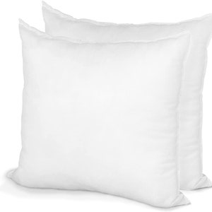 Pillow Inserts Polyester Filled Standard Cover Square and Lumbar image 3