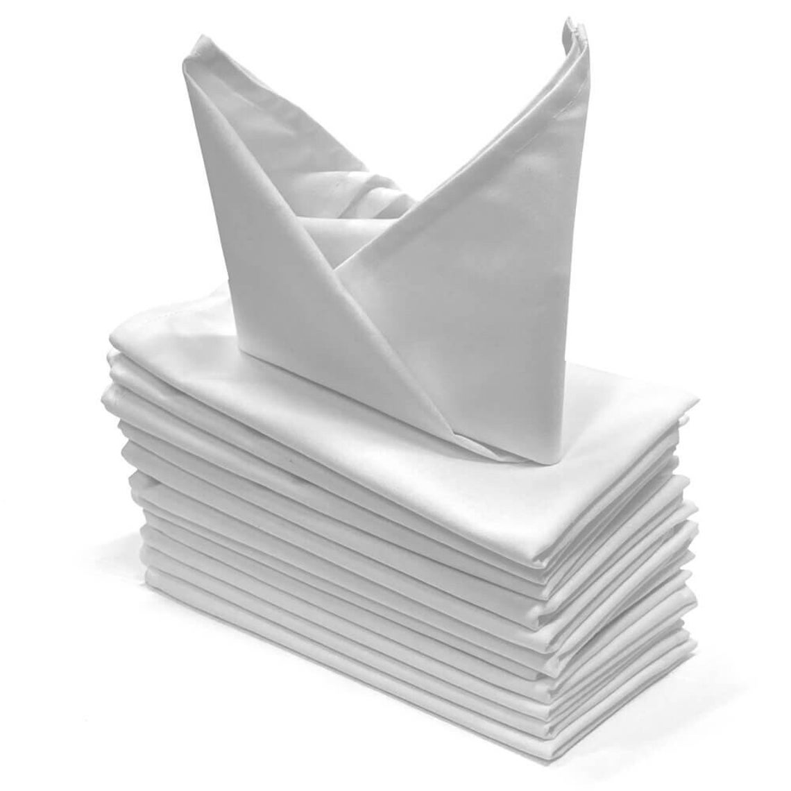 White Cloth Napkins 17 X 17 dozen - Etsy