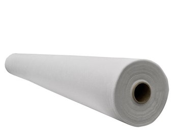 Polypropylene Non Woven Fabric 60&quot; Wide White Backdrop Material
