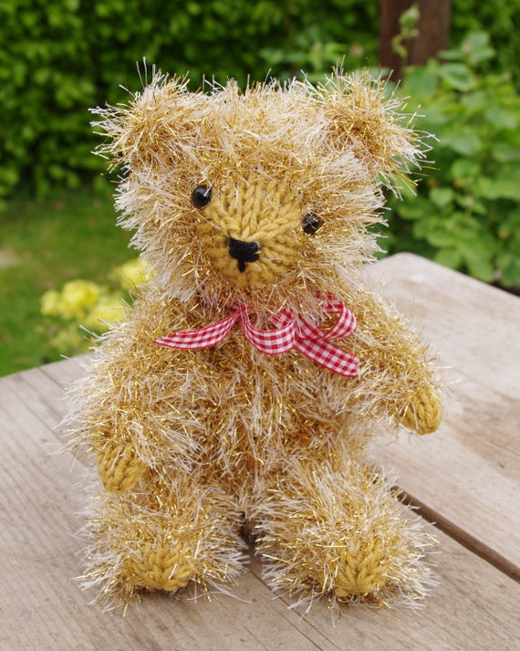king cole teddy bear knitting pattern