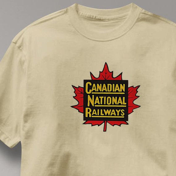 T Shirt Vintage Logo Railroad Train 