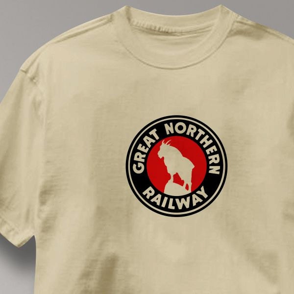 Great Northern Railway T Shirt Logo 