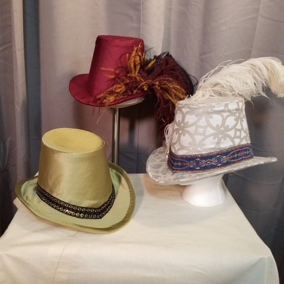 CUSTOM Renaissance/elizabethan Tall Hat 
