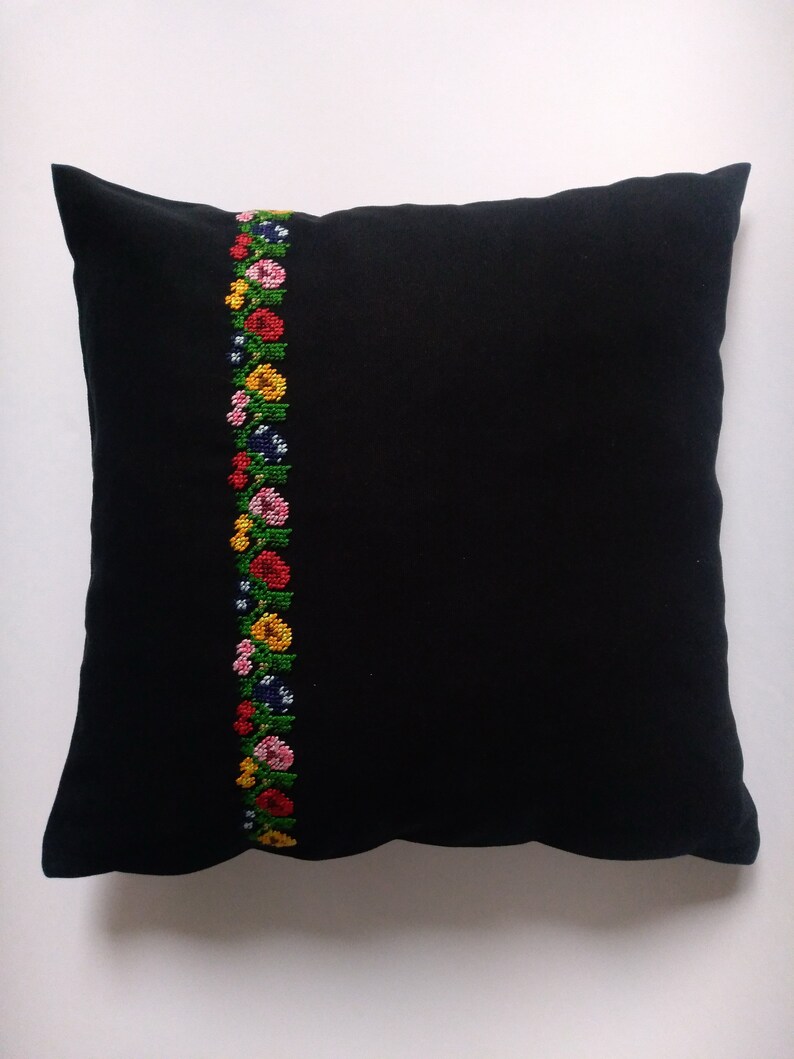 Decorative Pillow Covers Hand Embroidery Ethnic Embroidery Etsy