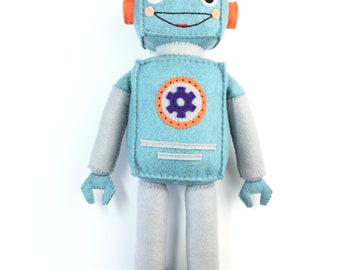 robot cuddly toy