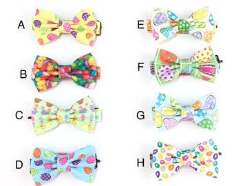 boy wedding outfit accessory church bow tie Easter basket gift boys picture accessory Easter bow tie Bow tie clip on bow tie for boys