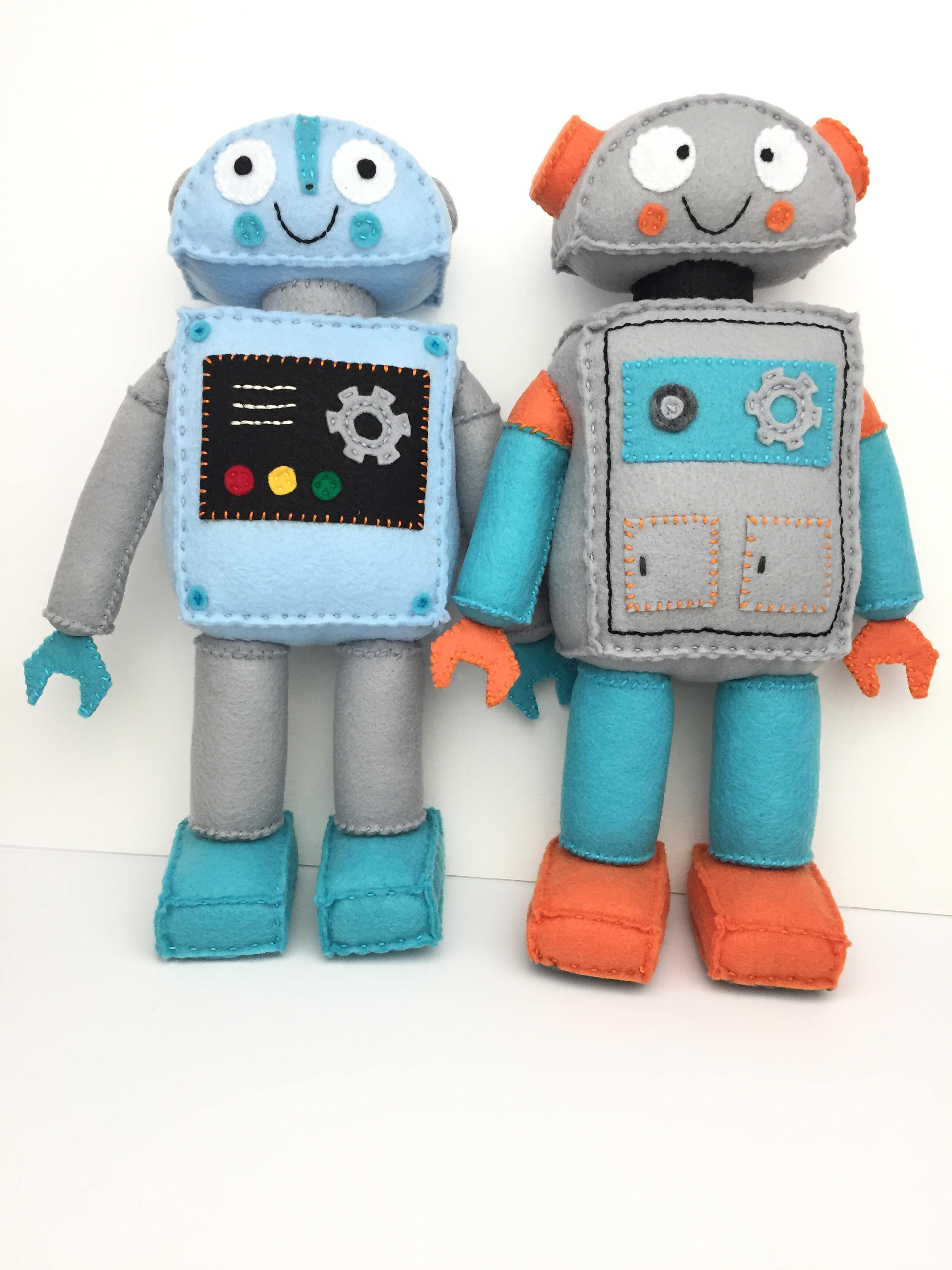 robot stuffed animal