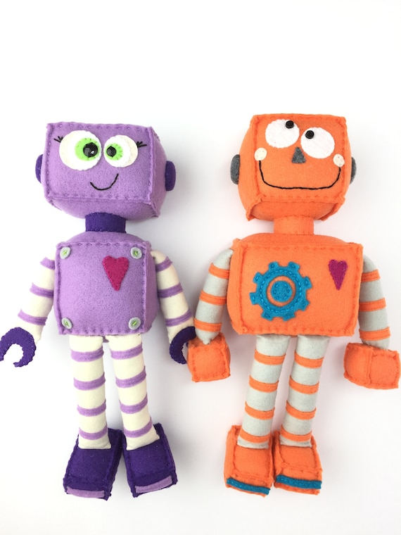 robot plush toy