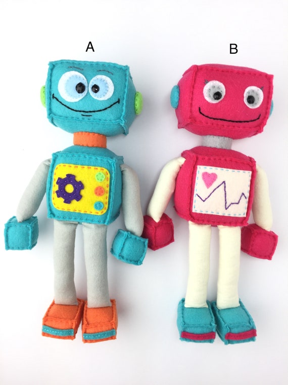 robot plush