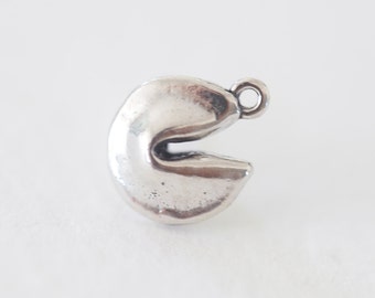 Fortune Cookie European Dangle Bead Charm Silver Fortune - Etsy