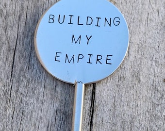 Coffee stirrer, coffee lover, java junkie, coffee bar, coffee accessories, coffee humor, coffee gift,building my empire,girl boss,mom boss