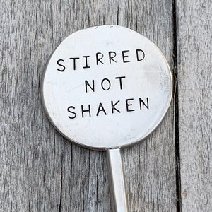 Cocktail stirrer,swizzle stick,bar gift,drink stirrer,cocktail lover,hostess gift,martini, home bar,funny bar gift,cocktail,martini gift