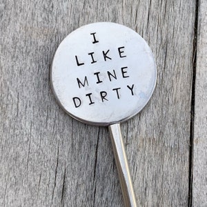 Cocktail stirrer,swizzle stick,bar gift,drink stirrer,cocktail lover,hostess gift,martini, home bar,funny bar gift,cocktail, like mine dirty