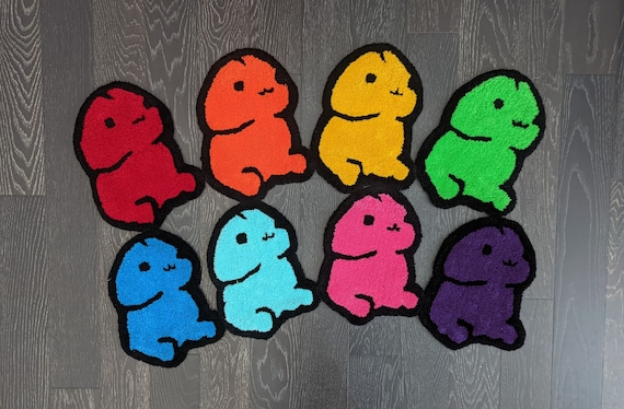 Cute Small Penis Tuft Rug Multiple Colors
