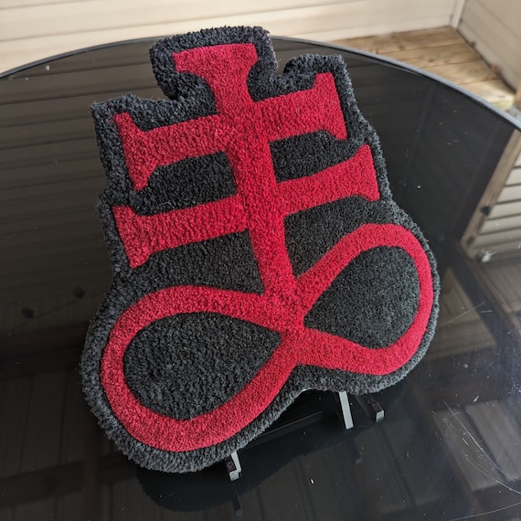 MADE TO ORDER Small Tuft Leviathan Cross Occult Decor