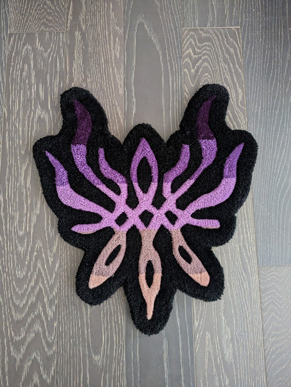 Fire Emblem Three Houses Crest Of The Goddess Crest Of Flames Tuft Rug