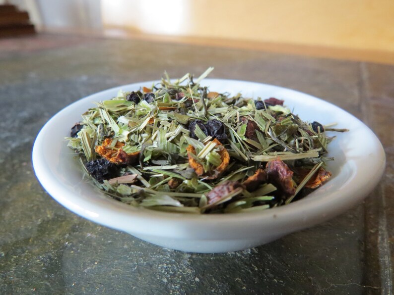 Serenitea Comfort Joy Organic Green Tea For Stress Etsy