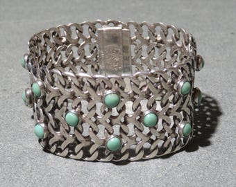 Taxco Sterling Bracelet 8