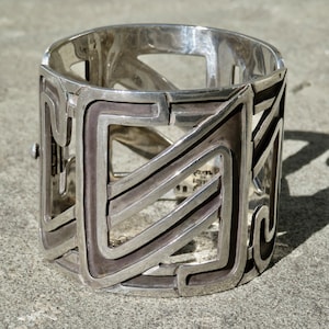 Margot de Taxco Armband, Vintage Taxco Armband, Vintage mexikanischer Schmuck