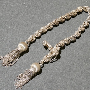 Vintage Alfredo Villasana tofsarmband, sällsynt Taxco sterling armband, silver tofsarmband bild 2