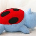 Digital PDF PATTERN 2 in 1 Catbug Amigurumi Plushie Toy Big | Etsy