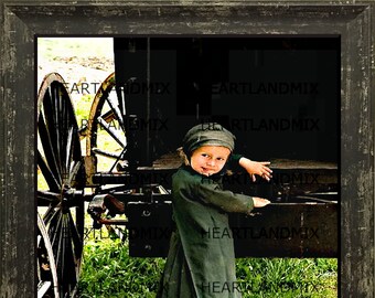 Digital Download Photo "Young Amish Girl" Wall Art