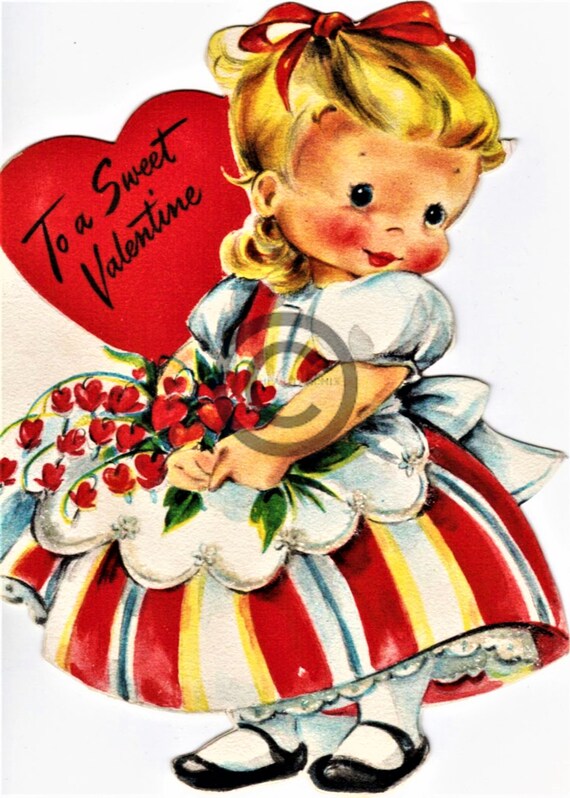 Vintage Valentine Clip Art