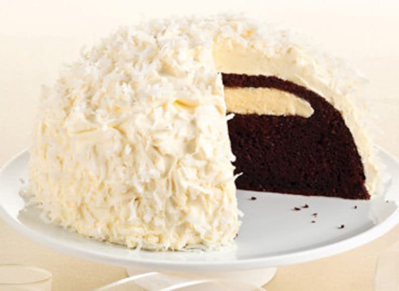 Snowball Cake RECIPE | Etsy