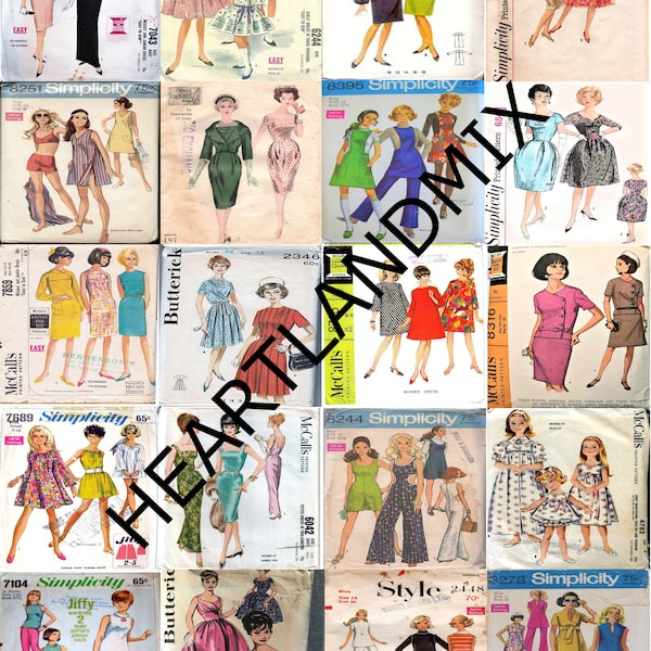 1960s Sewing Pattern - Etsy