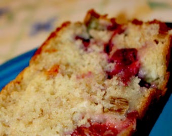 Rhubarb Bread RECIPE Yum Digital Download