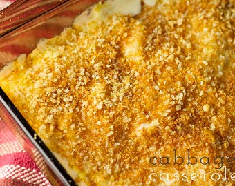 Vegetarian Cabbage and Cheese Casserole RECIPE