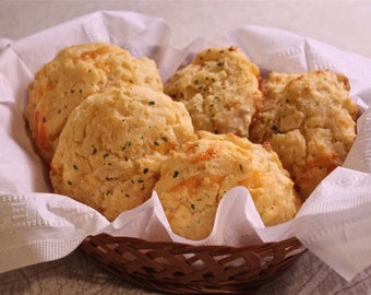 Cheese and Garlic Biscuits RECIPE Download Printable