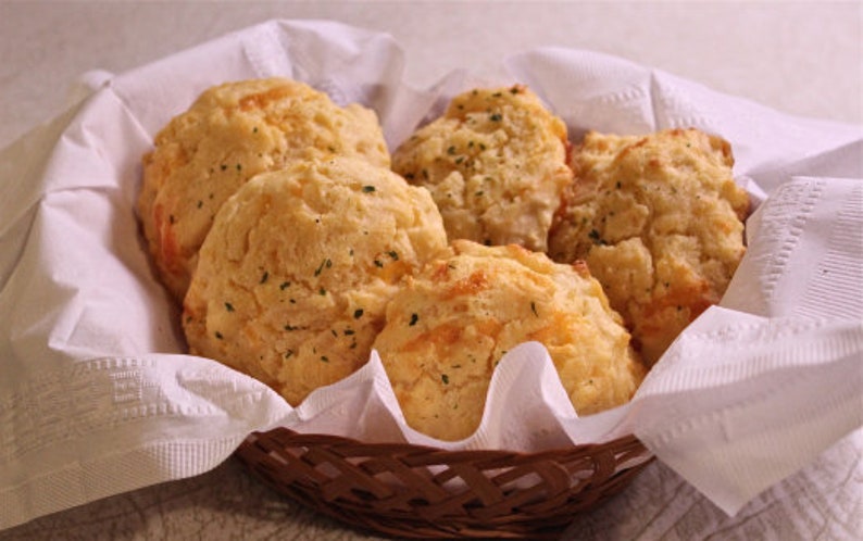Cheese and Garlic Biscuits RECIPE Download Printable