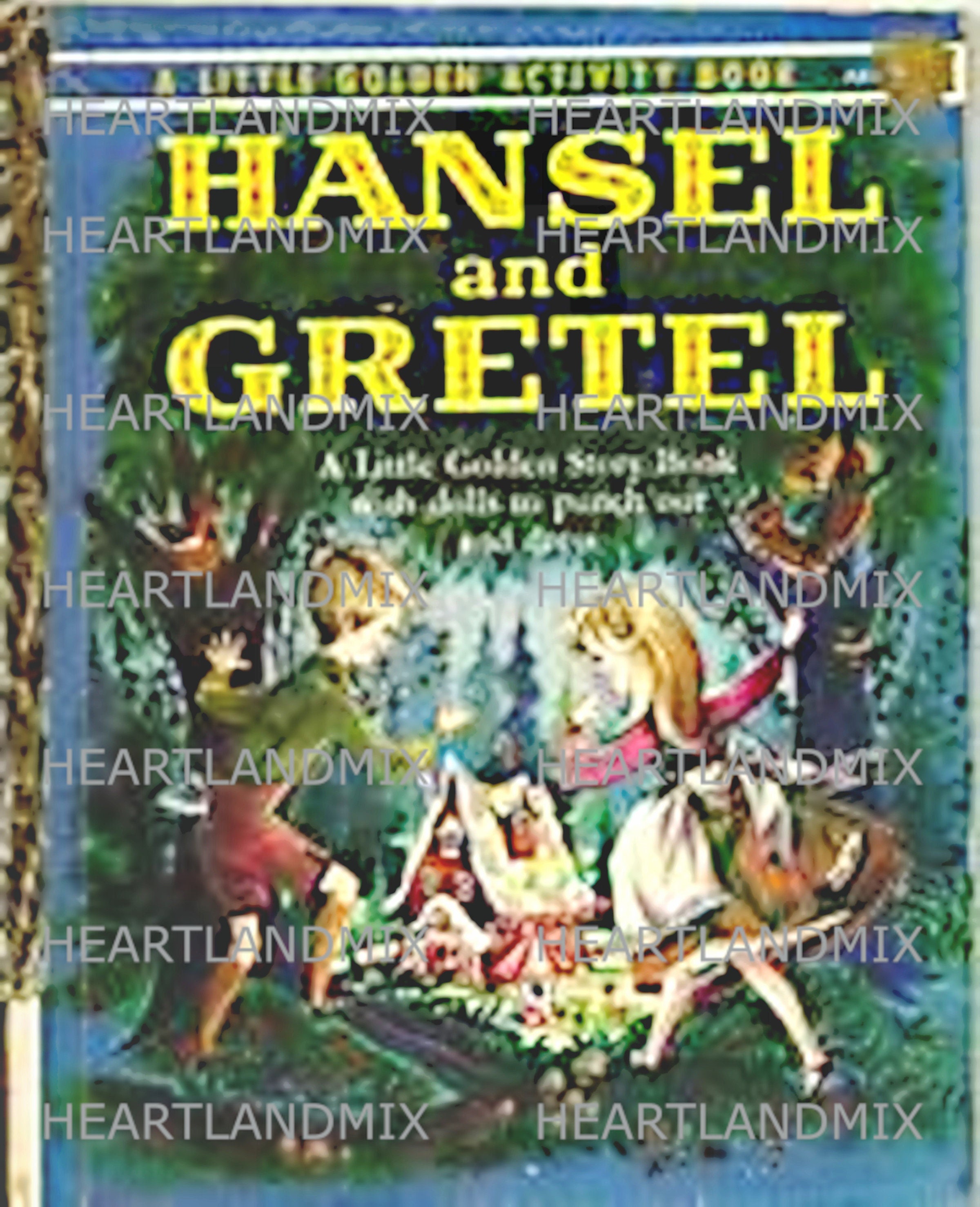 Hansel, Gretel and the witch, from Hansel and Gretel published by Blackie  and Son Limited, c.1940
